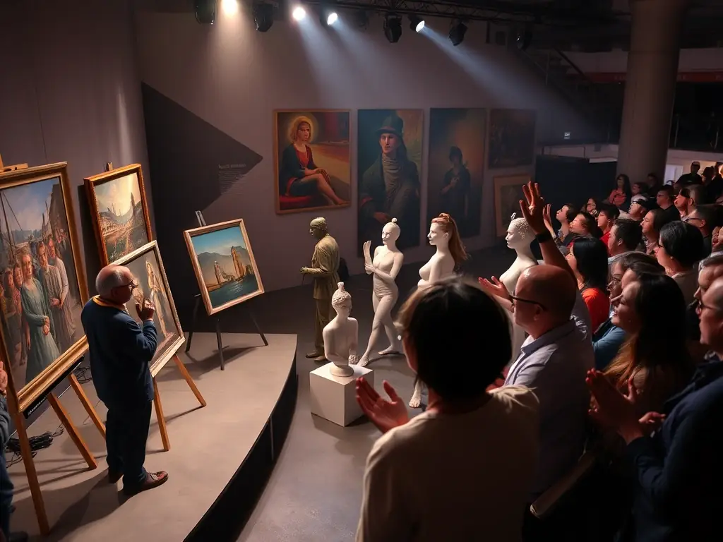 A cultural showcase event in Marseille, featuring artists from FRAHP FEDERATION REMPART ARTISTES HTE PROVENC, highlighting the unique artistic heritage of the region.